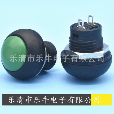 防水自锁按钮开关 PBS-33B 安装孔12mm防水按钮开关PBS1-11防水图3