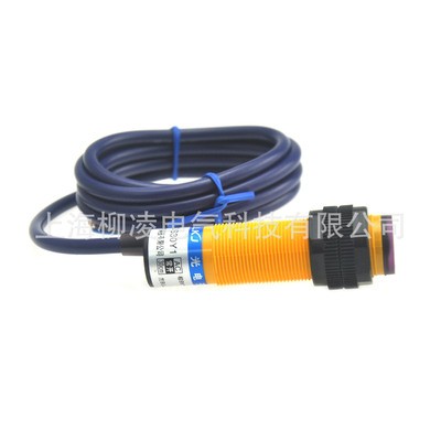 柳凌科技圆柱型光电开关 漫反射式 直流 NPN 常开 E3F-DS30C4图2