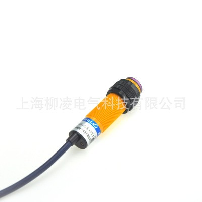 柳凌科技圆柱型光电开关 漫反射式 直流 NPN 常开 E3F-DS30C4图5