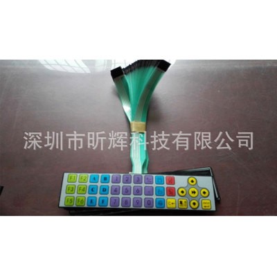 长期生产 工业仪表薄膜面板按键 遥控器薄膜按键面板图3