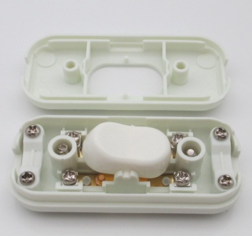 302-2 按钮开关 台灯落地灯LED灯线上开关 双切双控开关 6A 250V图2