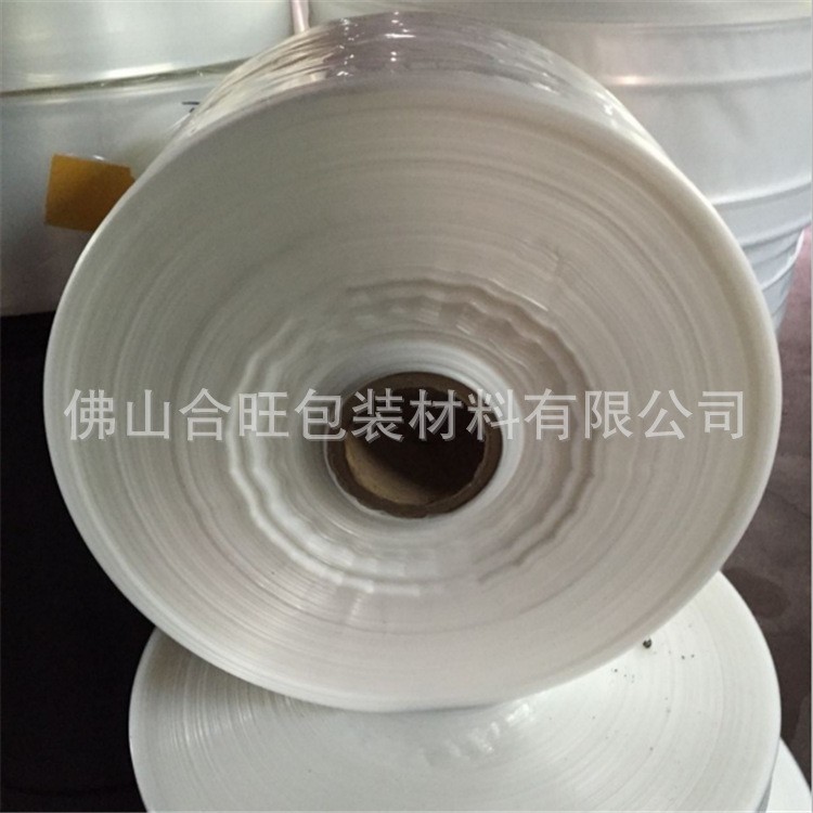 专业生产 小规格PE膜筒料直通膜 5公分PE高压卷膜 塑料薄膜卷料