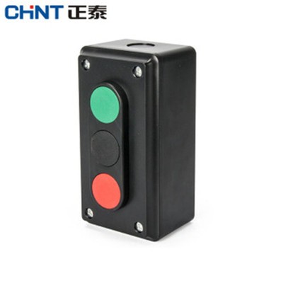 正泰启停按钮NP2-E3001上下停三档红绿黑按钮自复位LA4-3H同款图3