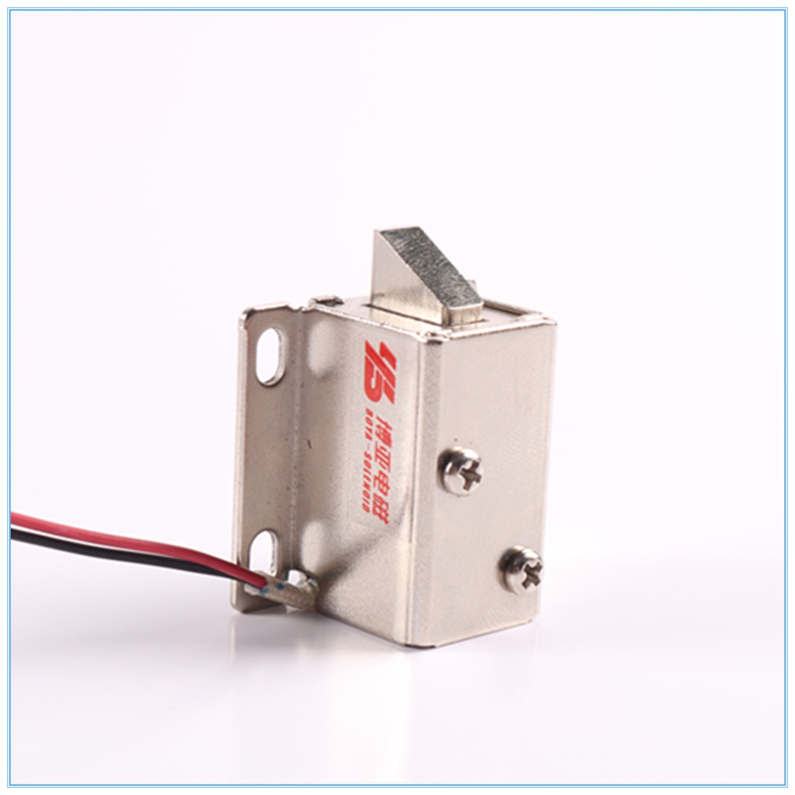 框架式电磁铁BYP-0625 小型直流智能电插锁 12v/24v微型电控柜锁图3