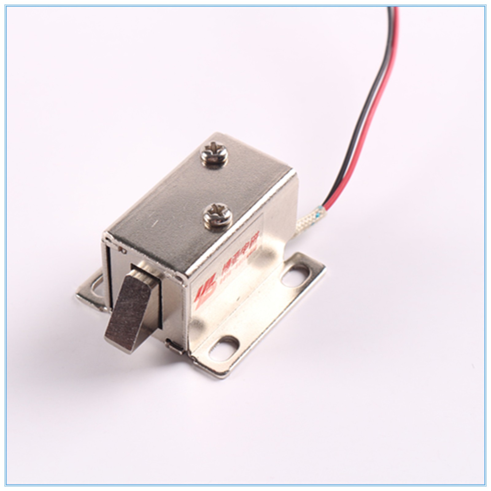 框架式电磁铁BYP-0625 小型直流智能电插锁 12v/24v微型电控柜锁图2