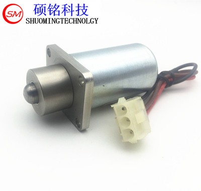 东莞硕铭电磁 售检票机 高铁屏蔽门三辊闸门转掉杆机构 电磁阀图4