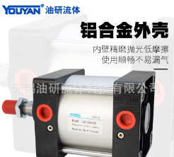 亚德客型SC100缸径标准拉杆气缸SC100x50-100-125行程150-200-250图4