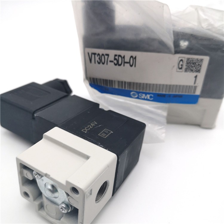 SMC电磁阀VT307-4G1-02全新3通电磁阀 直动式座阀 弹性密封图3