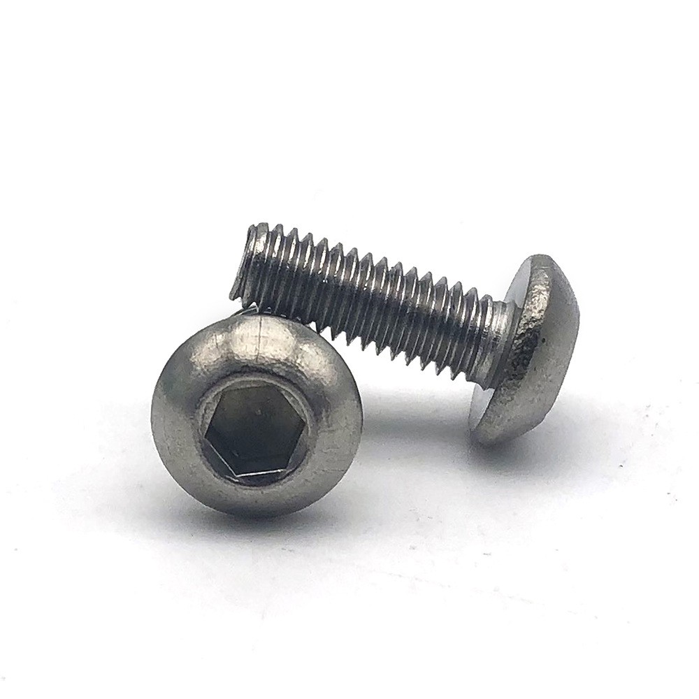 304不锈钢盘头内六角螺丝圆杯机螺钉圆头内六角螺丝定制非标螺丝图4