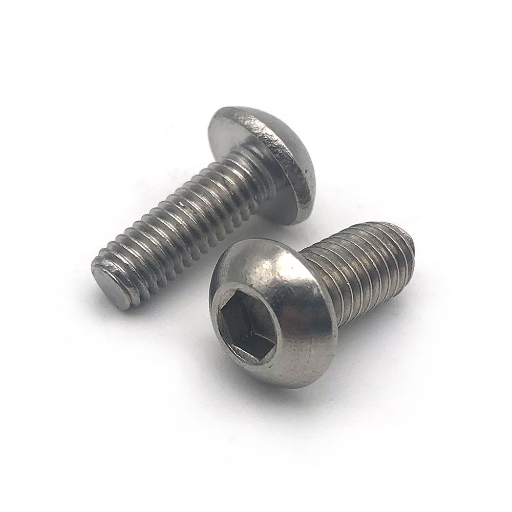 304不锈钢盘头内六角螺丝圆杯机螺钉圆头内六角螺丝定制非标螺丝图3