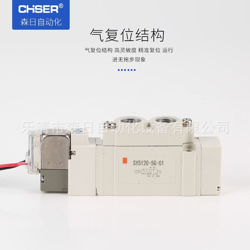 森日SMC型电磁换向阀SY5120-5LZD/5D-01气动控制阀SY5220-5LZD-C6图3