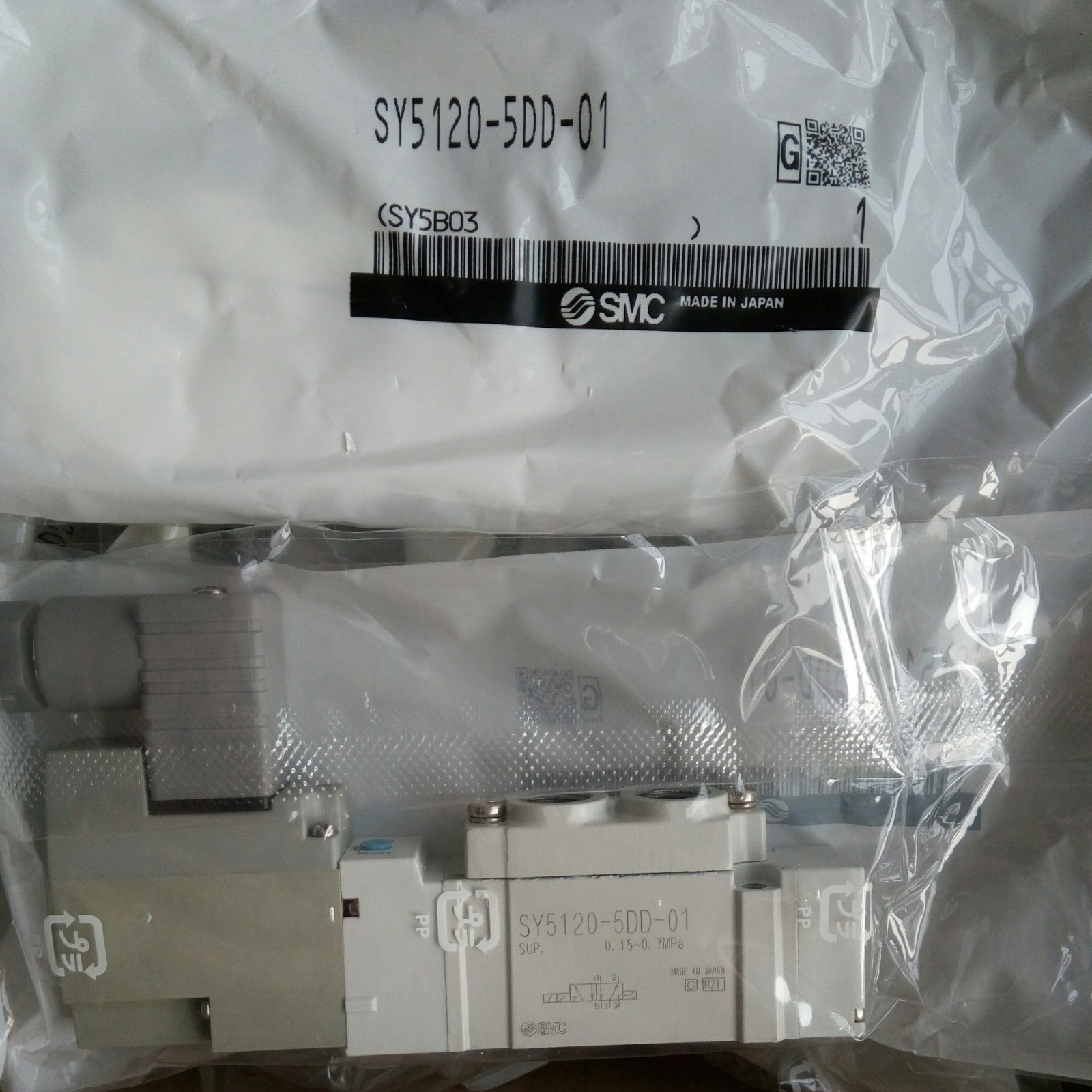 SMC电磁阀 SY5120-5DD-01 全新原装正品特价销售图2