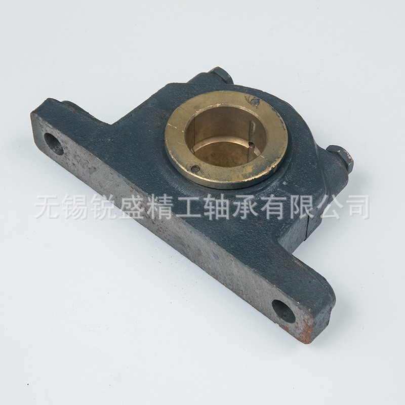 现货供应H2000系列滑动轴承座 铜瓦衬套轴承座立式滑动支撑轴承座图3