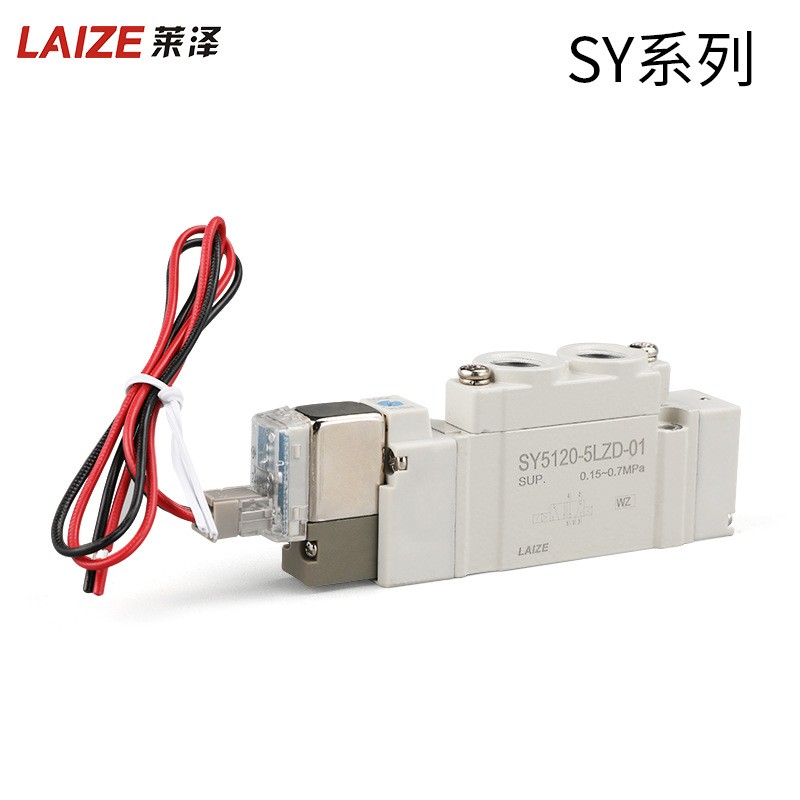 SMC型莱泽电磁阀SY3120-5LZD-M5/SY5120-4LZD-01/SY7120-3LZD -02图2
