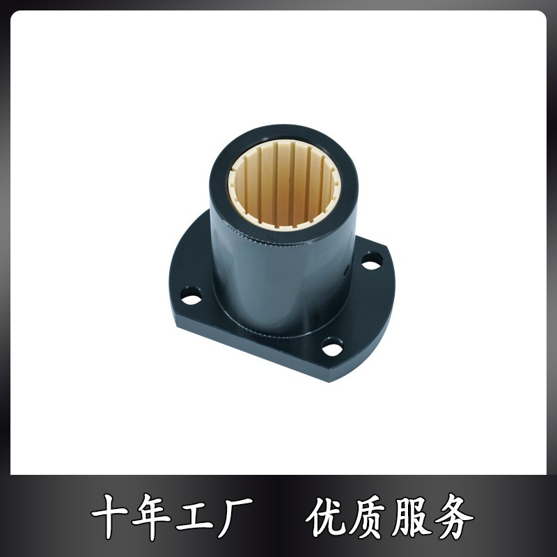 工程塑料直线轴承LMK10 12 16 20 25 30 35 40 50 方法兰型图2