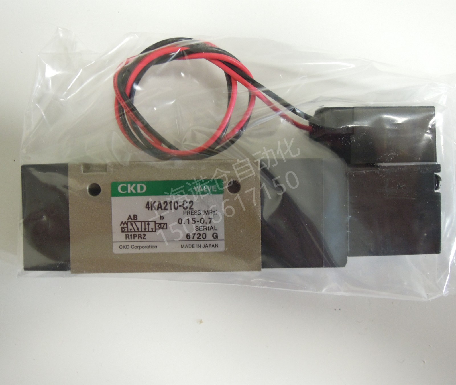 4KB210-06-B-DC24V日本CKD底板配管电磁阀图2