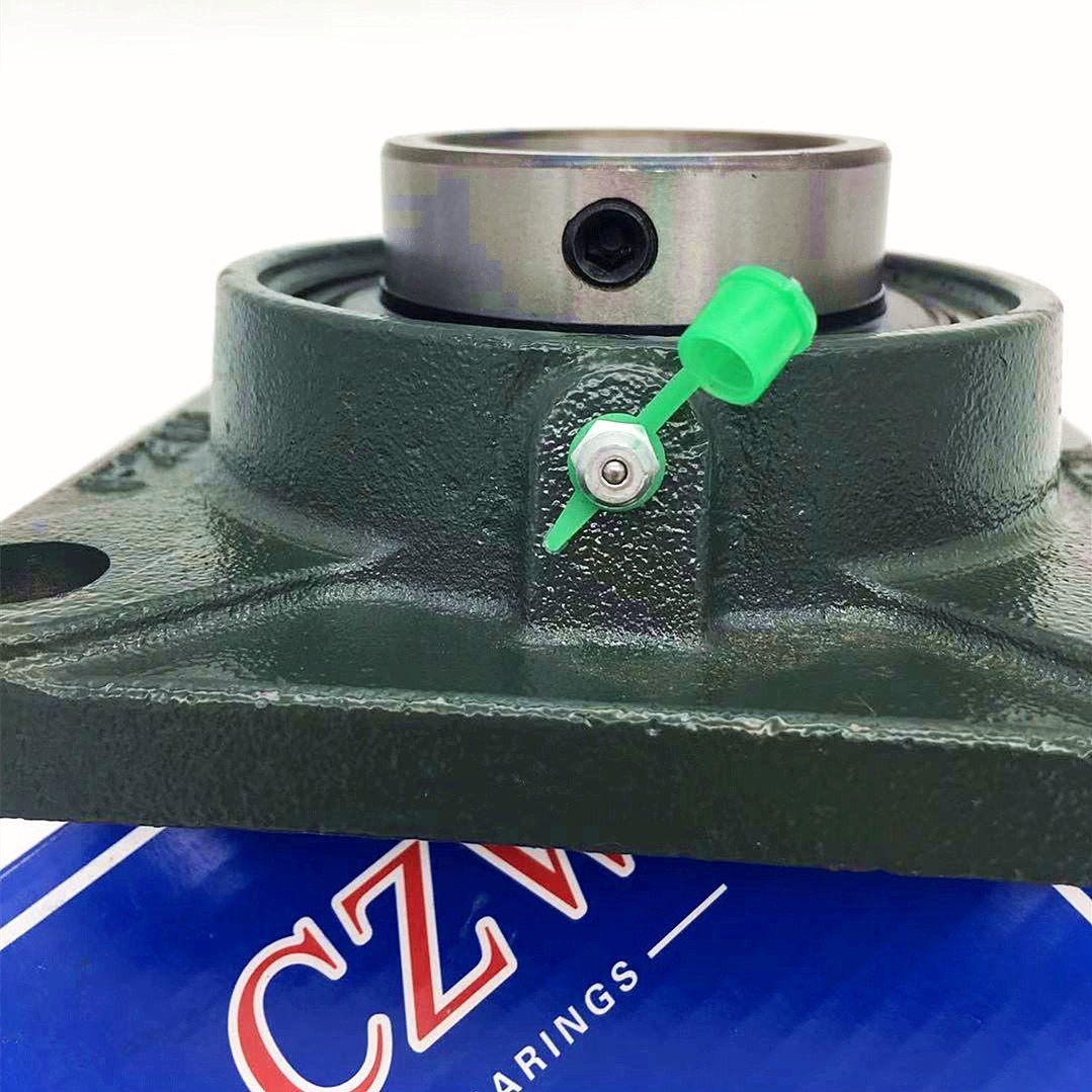 无锡代理 带座外球面轴承 UCF204 F205 方形座 农机纺织机专用图3