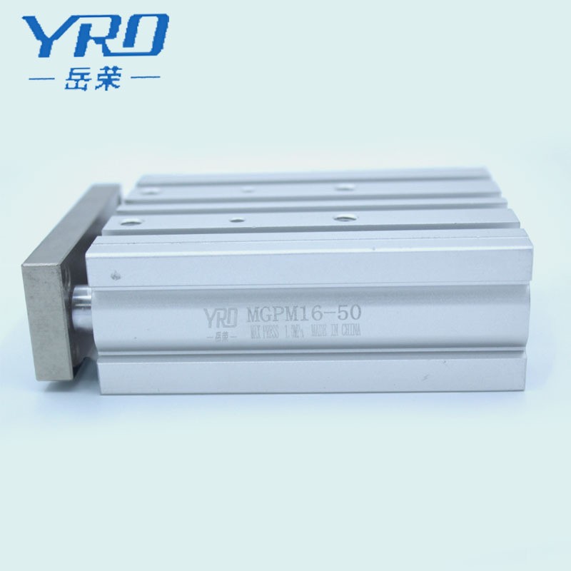 YRO岳荣MGPM16-10-30-40三杆气缸MGPL16-50-75-200带导杆三轴气缸图5