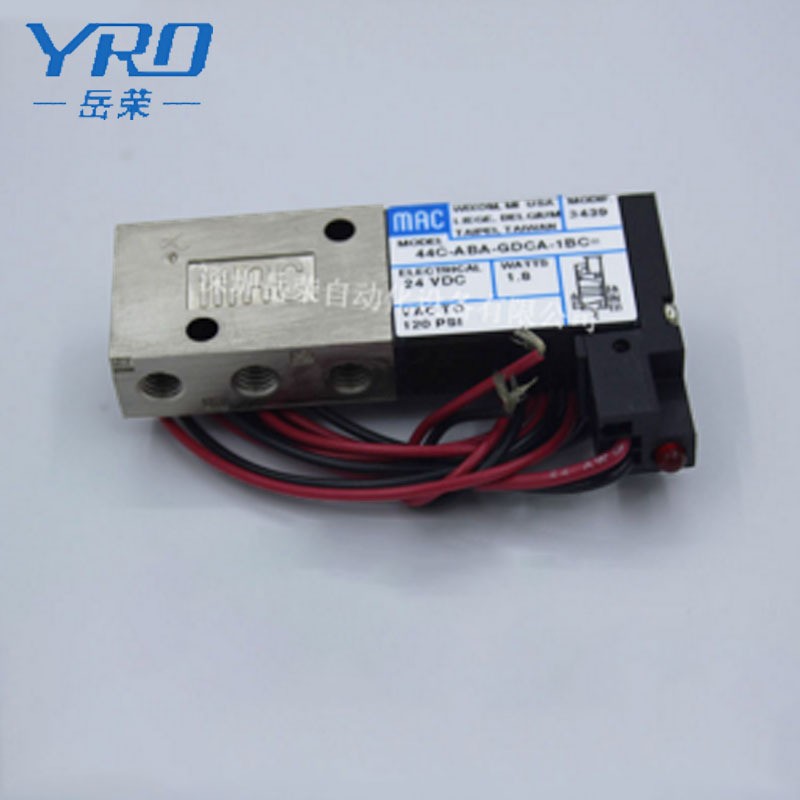 原装正品美国mac电磁阀44B-ABA-GDFA-1KT/1KA/BBA-GDFA-1BA电磁阀图4