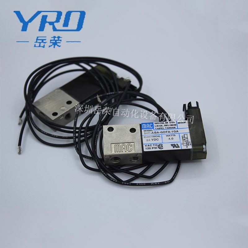 原装正品 美国mac电磁阀34B-ABA-GDFA-1KA二通式气动电磁阀mac图3