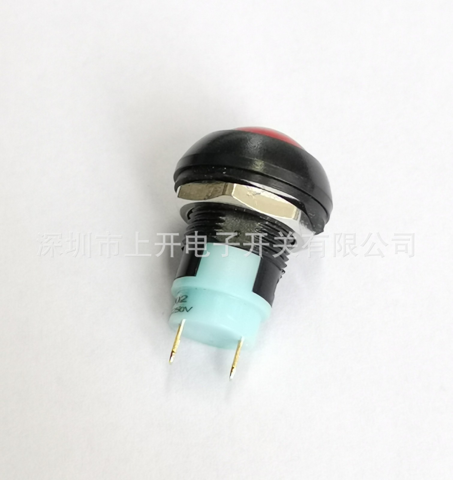 PBS自锁圆形按钮 开孔尺寸12mm图3