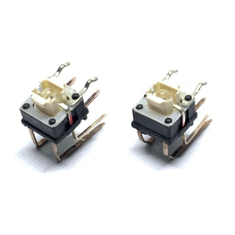 卧式带灯开关 带灯轻触开关双色灯 卧式带灯按键 双色灯轻触开关图5