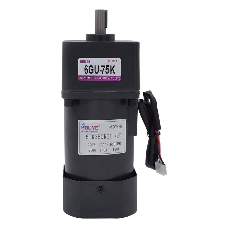 250W交流齿轮调速电机/220V减速马达定速6IK250RGU-CF三相电机图5