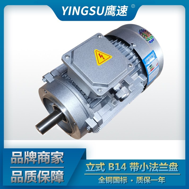 批发YS Y2-71M2-4级 0.37KW铝壳三相异步电动机 微型马达YS-90L-4图4