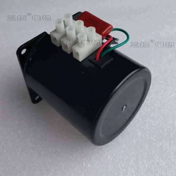 加强型同步电机68KTYZ 交流电机慢速电机 低速电机微型马达带支架图5