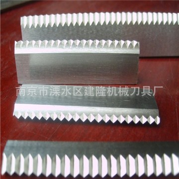 供应高耐磨HSS材质 波浪形锯齿刀，V型齿形刀，三角锯齿形切刀图2