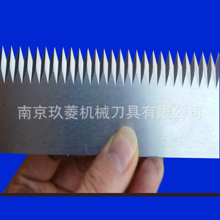 T60型包装薄膜切断齿形刀 塑料齿型切刀 包装袋切断刀片图2