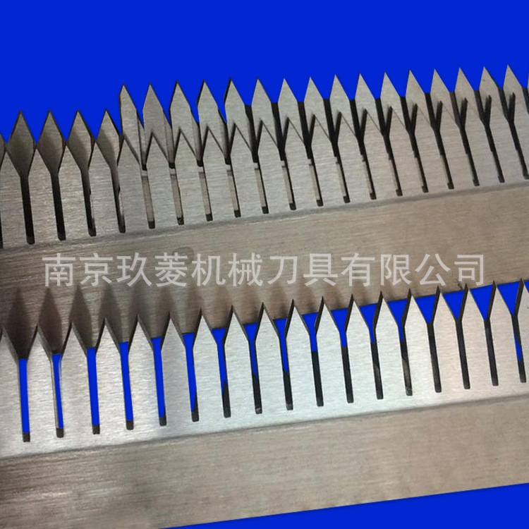 T60型包装薄膜切断齿形刀 塑料齿型切刀 包装袋切断刀片图4
