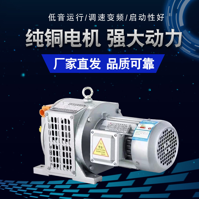 2022新款4级调速电机 效率高噪音小动力强大 批发变频电机电动机图2