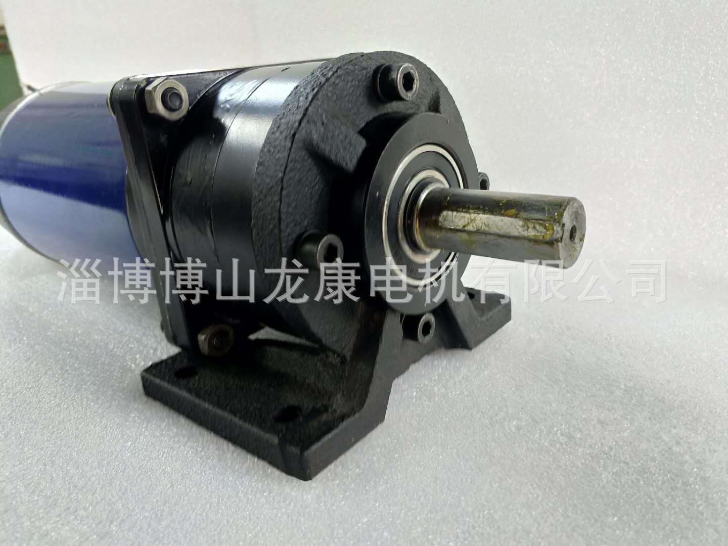 直流行星减速电机110ZYTPX64A1卧式安装带制动编码器低转速大扭矩图2