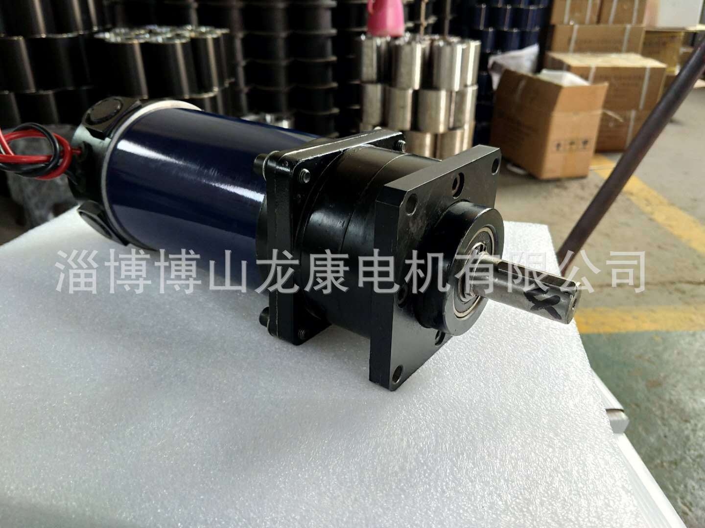 直流电机行星减速电动机24v110v220v低速马达308w400w700w法兰安图2