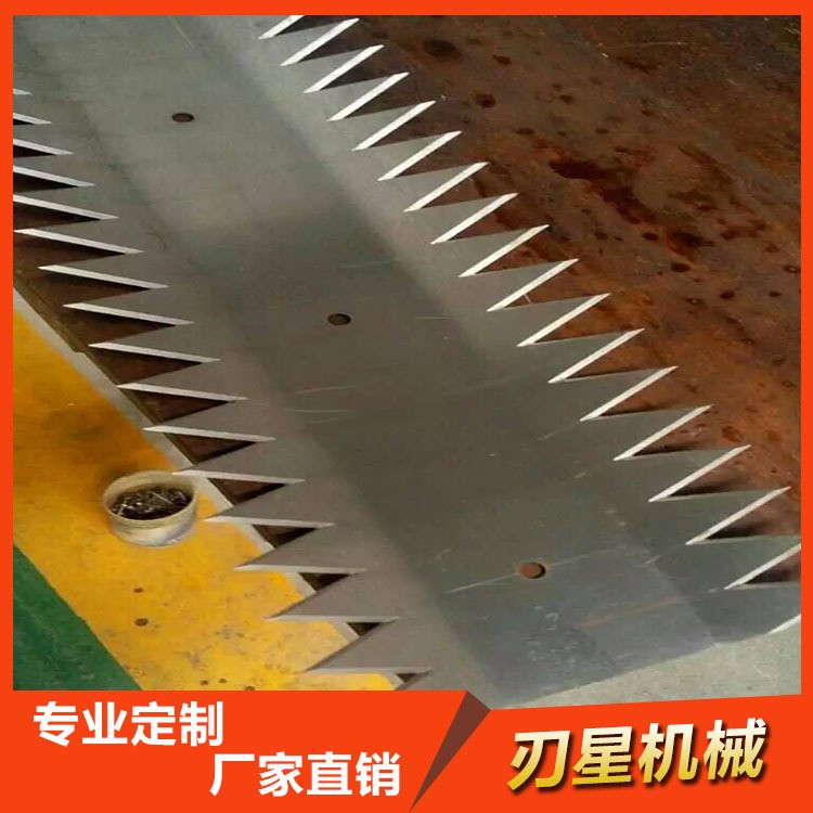 厂家直供锯齿刀片不锈钢切胶带齿形刀片高速钢齿型刀片定制图3