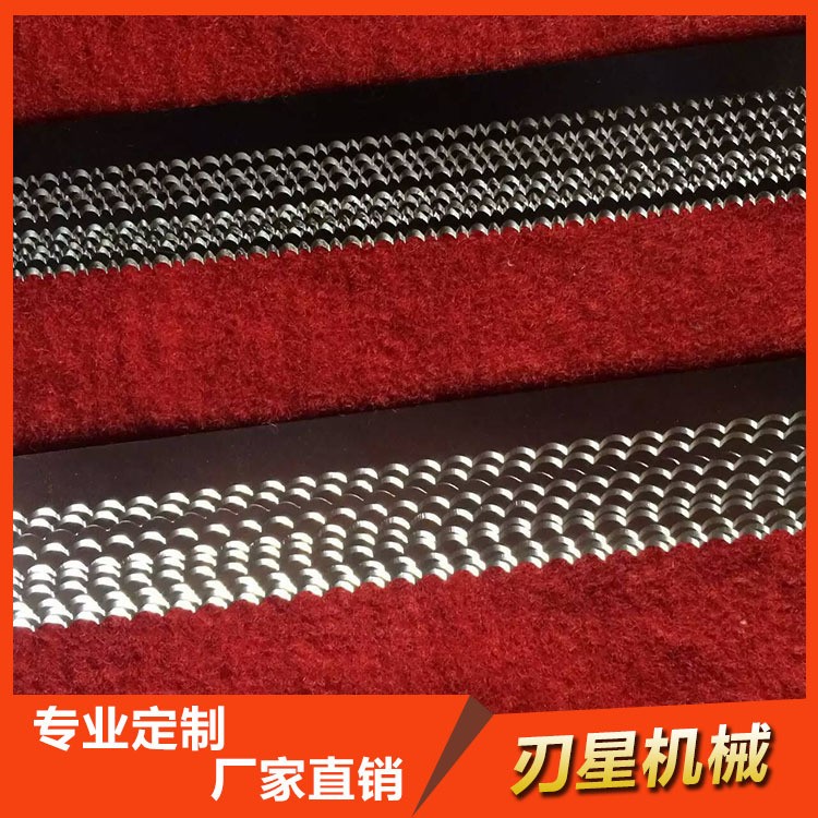 厂家直供锯齿刀片不锈钢切胶带齿形刀片高速钢齿型刀片定制图5