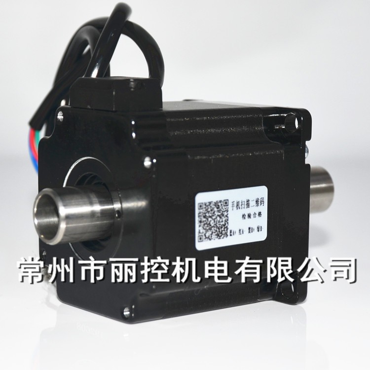 57双轴中空轴电机/加长空心轴定制/LIKO MOTOR|不锈钢轴孔径12图4