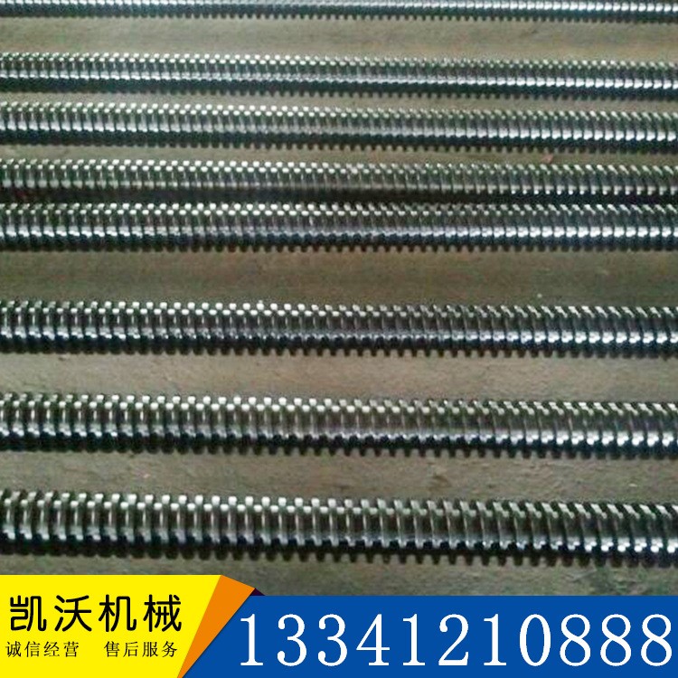 大型超长重载机床丝杆 可来图来料加工丝杆螺 各种型号齐全图4
