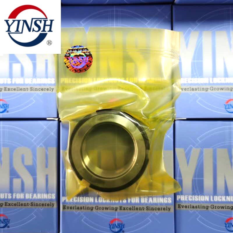 正品台湾YINSH盈锡锁紧螺母YSF-M30x1.5P精密主轴丝杆F型牙腹锁帽图3