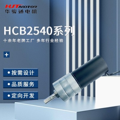 HCB2540系列直流伺服电机 减速机 整体配套解决方案 空心杯电机