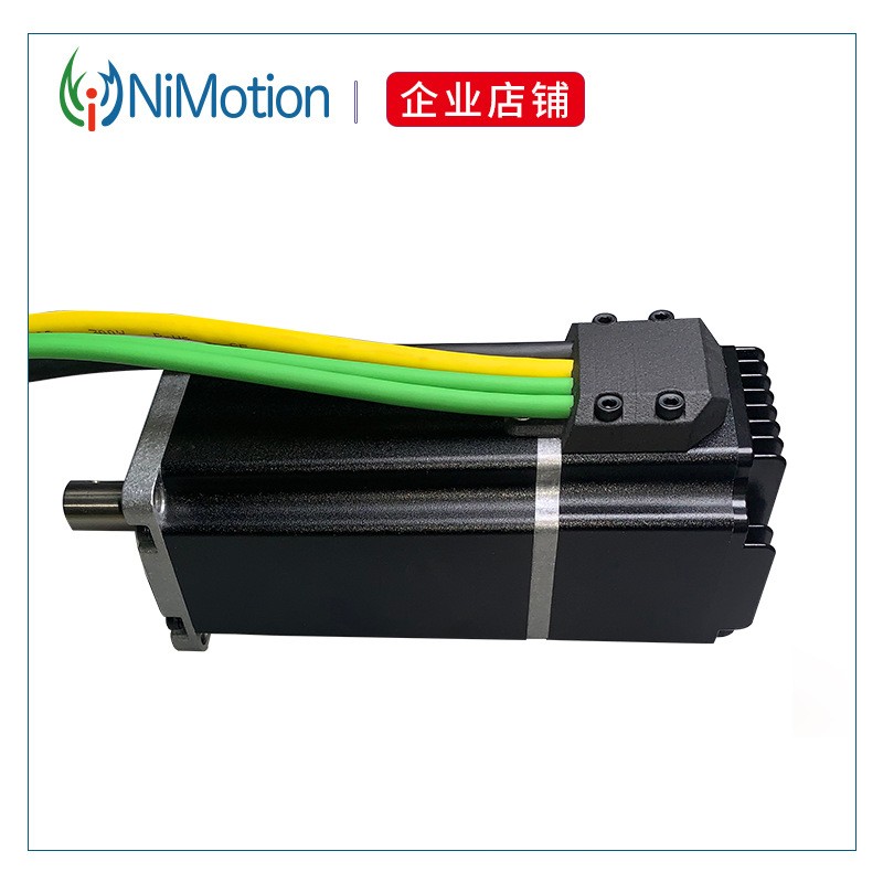 48V立迈胜厂家现货200W400W直流无刷伺服电机一体化低压伺服电机图5