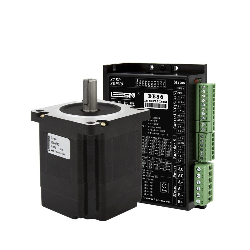 86闭环步进电机马达驱动器套装 4.5NM混合伺服高速不丢步现货批发图2