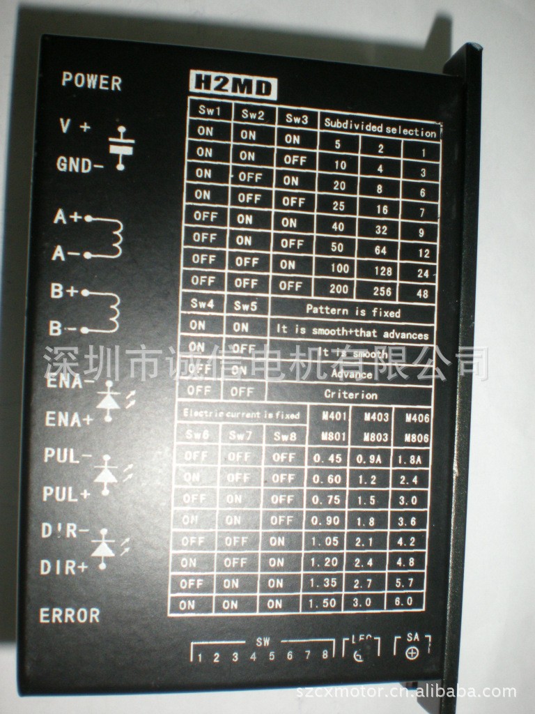 生产销售线材加工设备用 B804 MA880 HD840整半步深圳步进驱动器图4