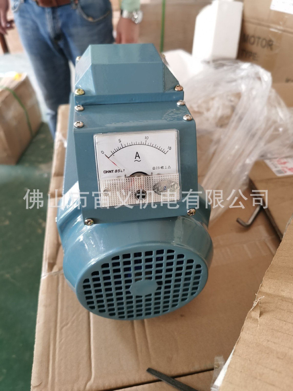 厂家批发玻璃机械专用TERKEN特肯ABB款高效电流表式玻璃磨边电机图4