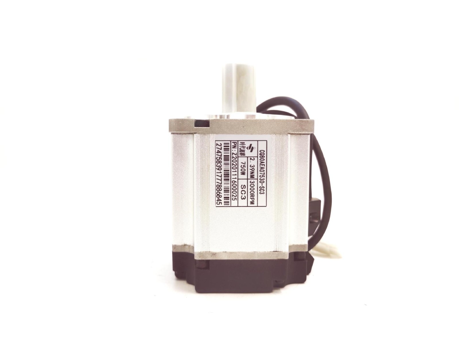 微型交流伺服电机40法兰100W60/80马达200/400/600/1000W套装现货图2