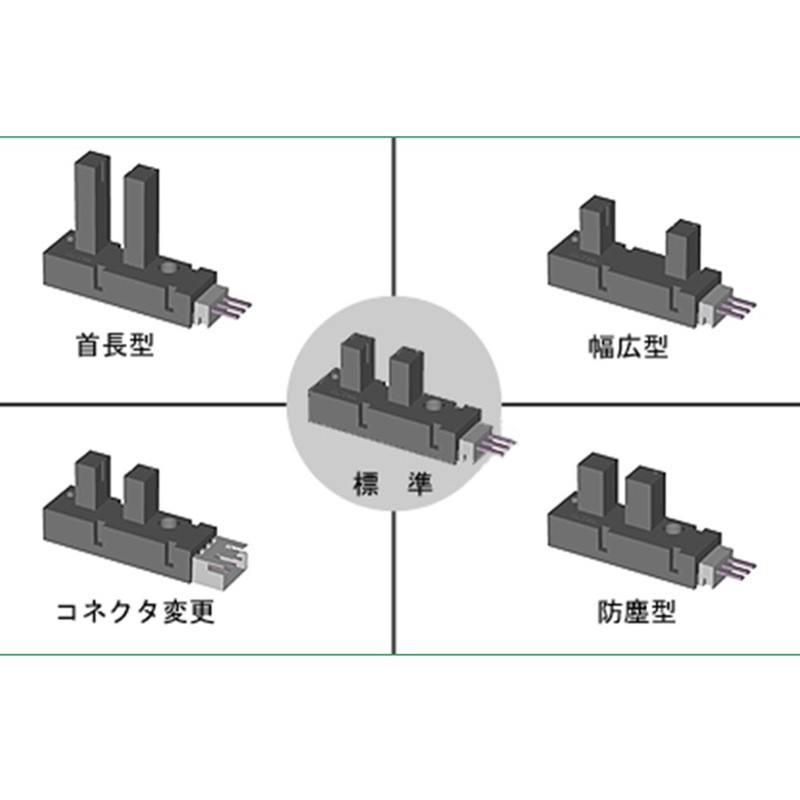 防尘型宽槽光耦 防尘宽槽传感器 防尘型光电传感器 防尘光电开关图2