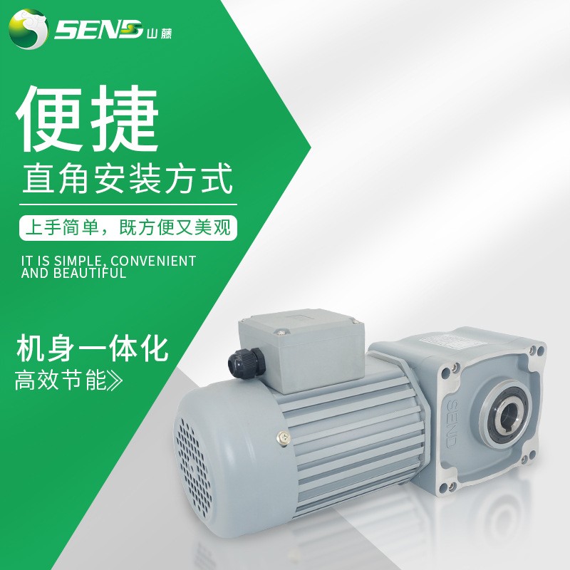 大连输送机用山藤调速刹车齿轮减速马达SZG30R-100W-600S-KF图2