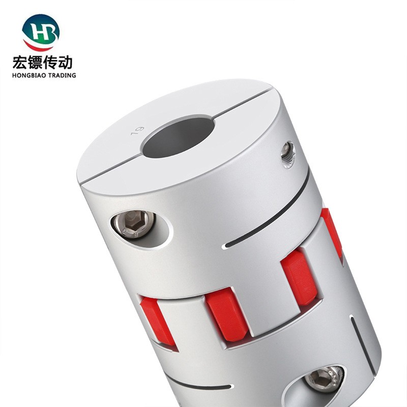 梅花联轴器GFC系列大扭矩步进伺服电机丝杆铝合金弹性连轴器 直销图3