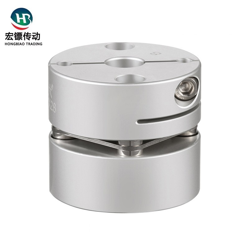 直销传动膜片联轴器MP系列高强度铝合金大扭矩伺服马达丝杆联轴器图5